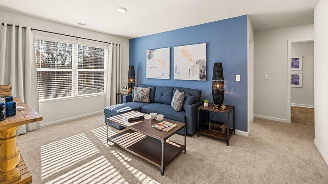 Furnished interior view inside a new home in Thompson Ridge, Dallas (Image 13).