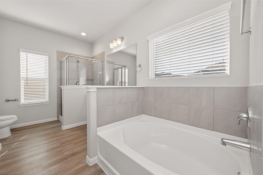Furnished interior view inside a new home in Woodland Lakes, Huffman (Image 10).