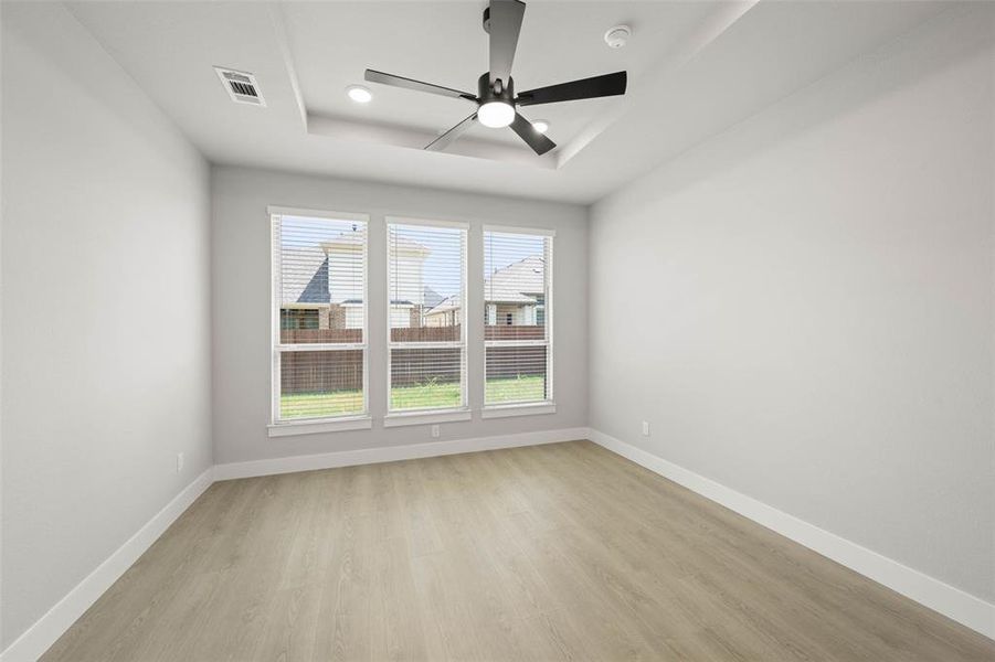 Spacious, unfurnished interior of a new home in Birdsong, Mansfield (Image 21). Spacious, unfurnished interior of a new home in Birdsong, Mansfield (Image 21).