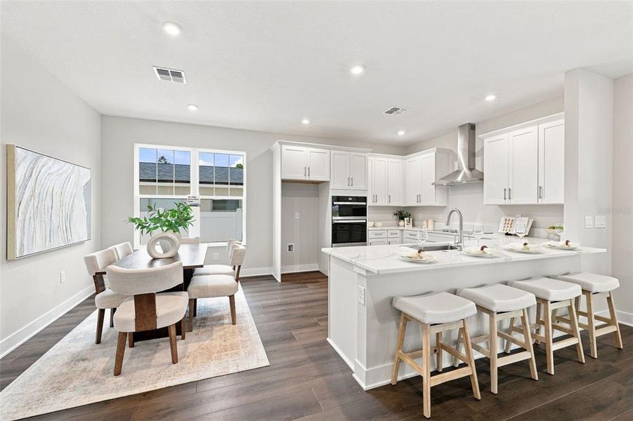 Furnished interior view inside a new home in , St. Petersburg (Image 17).