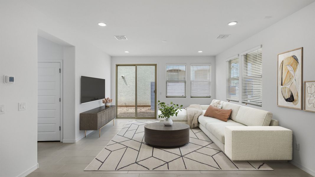 Furnished interior view inside a new home in Parkside, Avondale (Image 5).