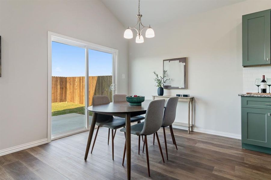 Furnished interior view inside a new home in Trails of Fossil Creek, Fort Worth (Image 17). Furnished interior view inside a new home in Trails of Fossil Creek, Fort Worth (Image 17).