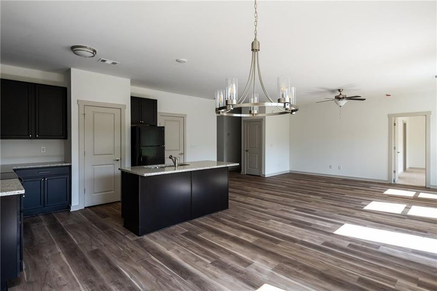 Furnished interior view inside a new home in , Lawrenceville (Image 8).