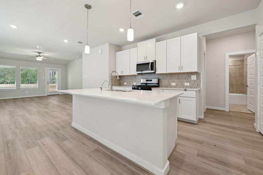 Furnished interior view inside a new home in , New Caney (Image 14). Furnished interior view inside a new home in , New Caney (Image 14).