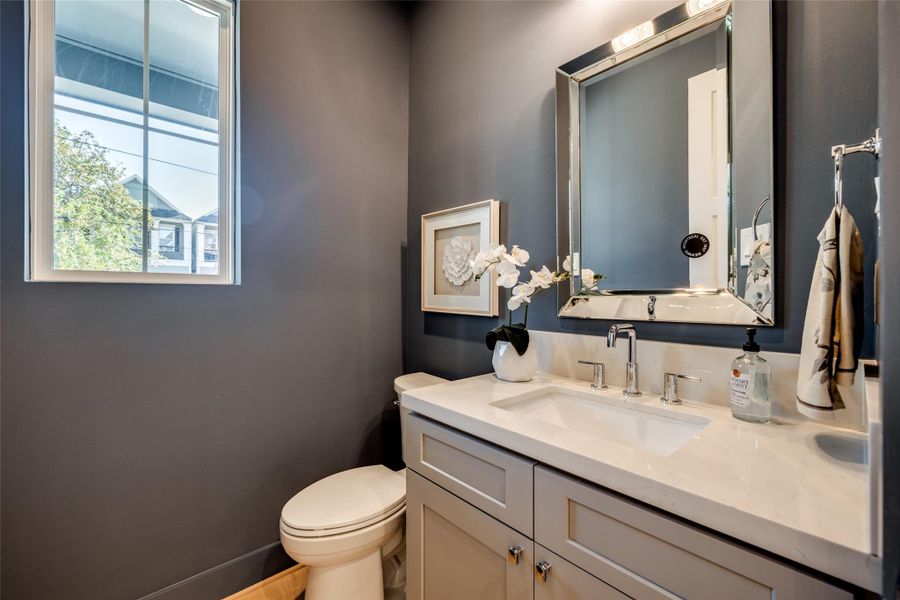 Furnished interior view inside a new home in , Houston (Image 9).