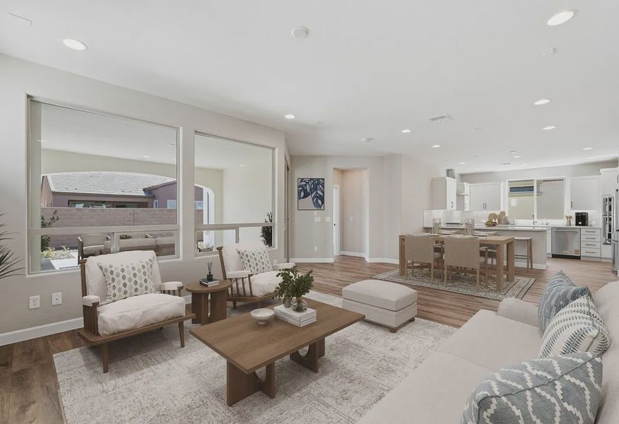 Virtually Staged Encanterra Cannes HS 2056 Great Room - 4 of 17