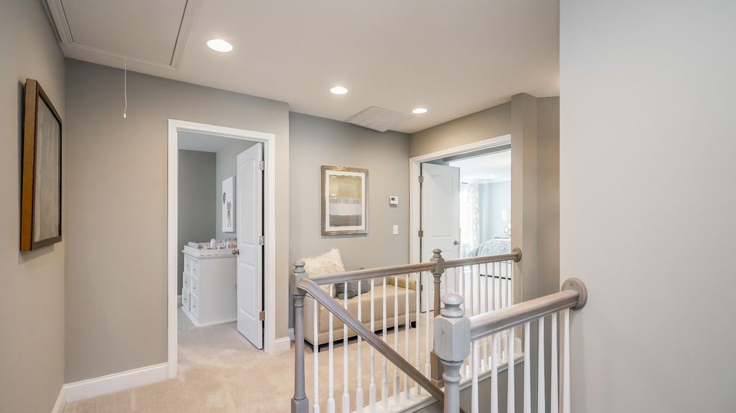 Representative furnished interior of a home built from the Cameron by DRB Homes in The Farm at Neill's Creek, Lillington (Image 13).