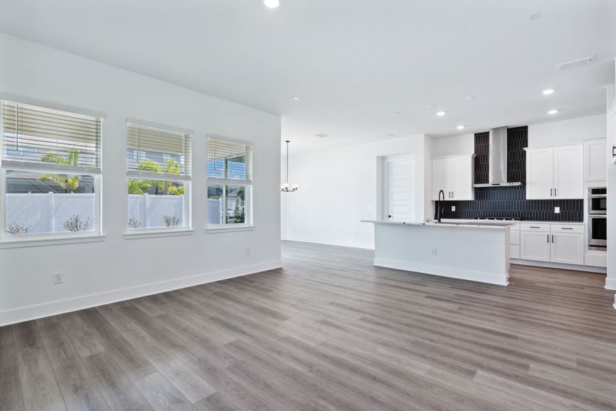 Representative furnished interior of a home built from the Hemingway by Rockwell Homes in Northlake At Ovation, Winter Garden (Image 12).