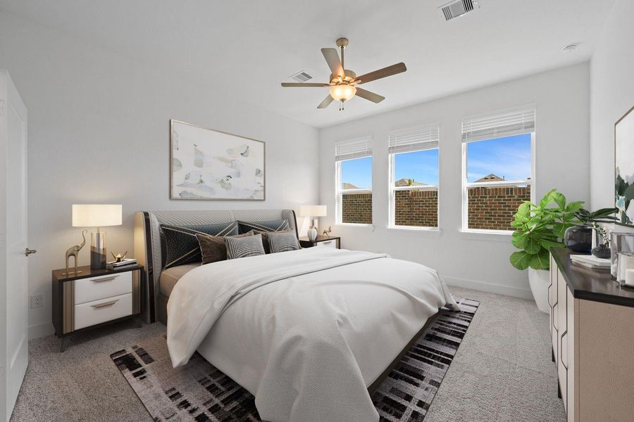 Furnished interior view inside a new home in Emory Glen, Magnolia (Image 18).