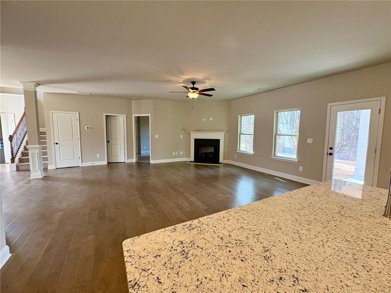 Spacious, unfurnished interior of a new home in , Grayson (Image 16). Spacious, unfurnished interior of a new home in , Grayson (Image 16).