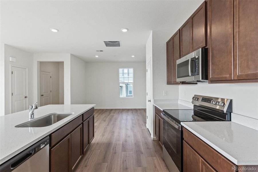 Furnished interior view inside a new home in Sky Ranch Villas, Watkins (Image 16). Furnished interior view inside a new home in Sky Ranch Villas, Watkins (Image 16).