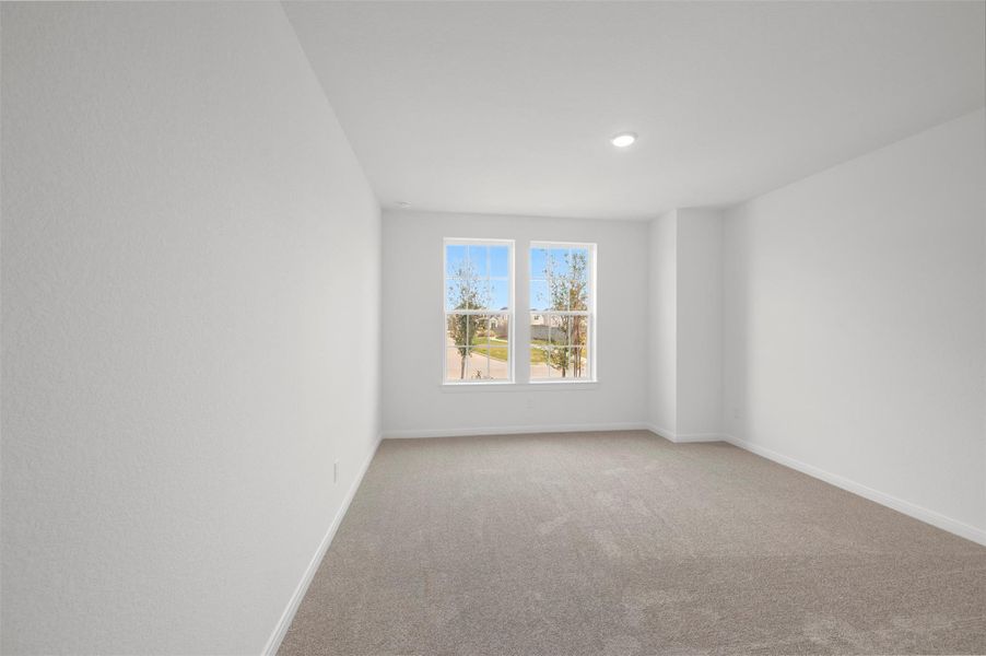 Spacious, unfurnished interior of a new home in The Grand Prairie 50’, Hockley (Image 35).