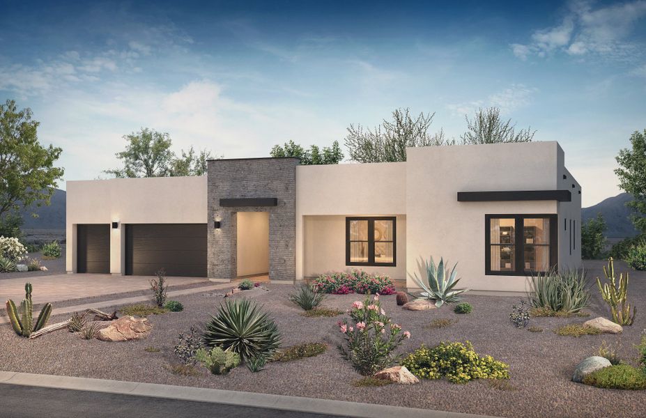 Exterior A: Desert Adobe