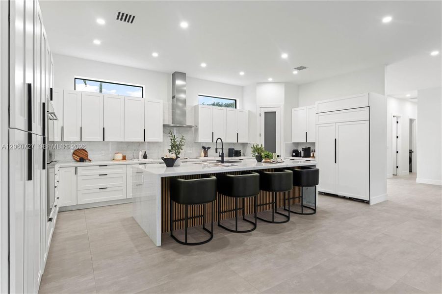 Furnished interior view inside a new home in , Plantation (Image 17).