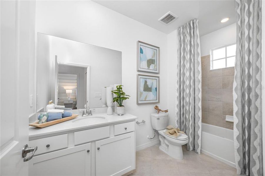 Furnished interior view inside a new home in Wellen Park Golf & Country Club, Venice (Image 19).