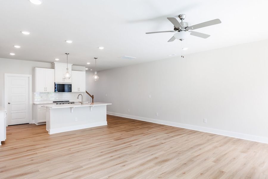 Spacious, unfurnished interior of a new home in Vaughan Farms, Angier (Image 13). Spacious, unfurnished interior of a new home in Vaughan Farms, Angier (Image 13).