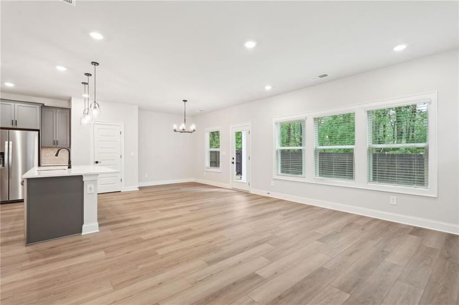 Spacious, unfurnished interior of a new home in Hemingway - Reserve Series, Cumming (Image 19).