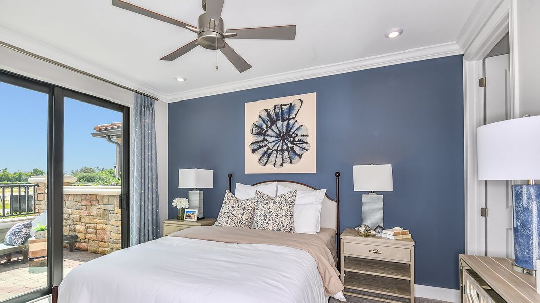 Furnished interior view inside a new home in Esplanade by the Islands Coach Homes, Naples (Image 11).