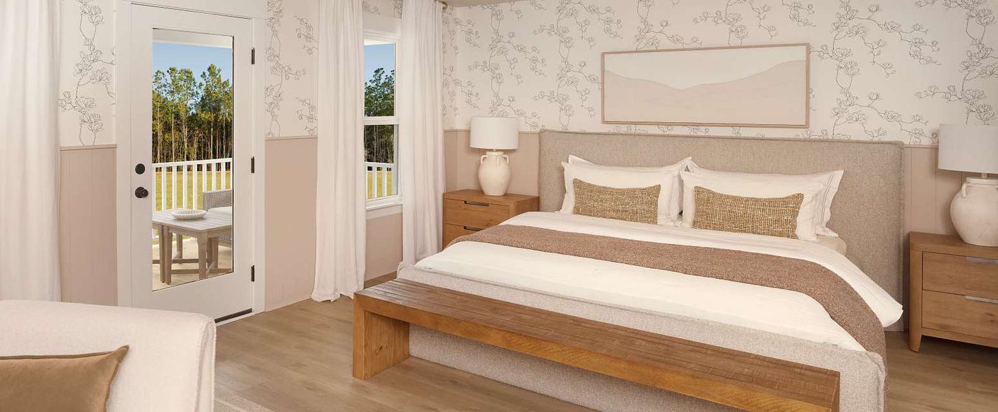 Representative furnished interior of a home built from the Jefferson by Ashton Woods in Watson Hill, Summerville (Image 13).