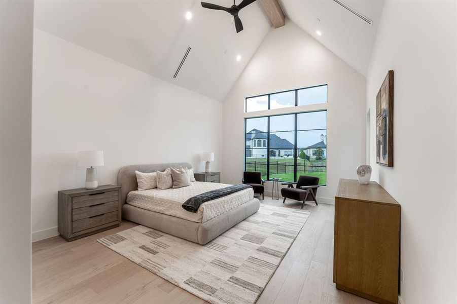 Furnished interior view inside a new home in , Heath (Image 11).