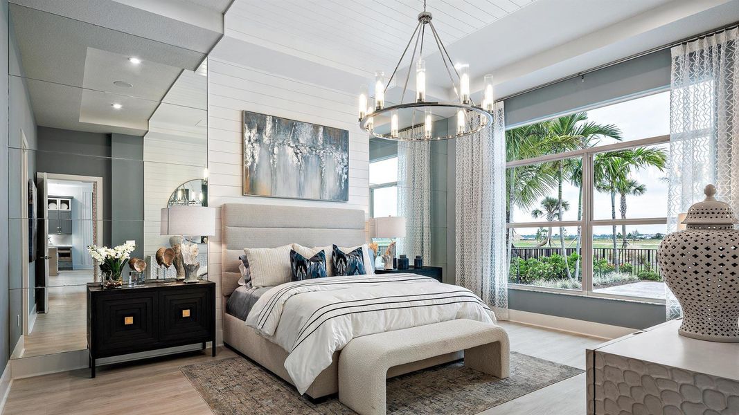 Furnished interior view inside a new home in Astor Creek Golf & Country Club, Port St. Lucie (Image 7).