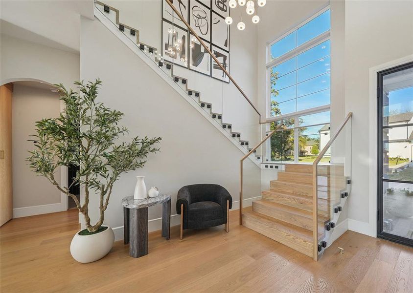 Furnished interior view inside a new home in , Dallas (Image 9). Furnished interior view inside a new home in , Dallas (Image 9).