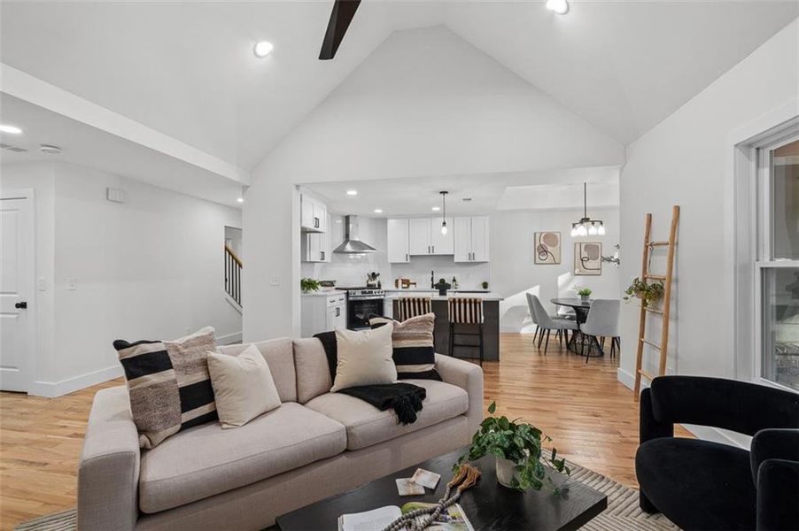 Furnished interior view inside a new home in , Snellville (Image 31).
