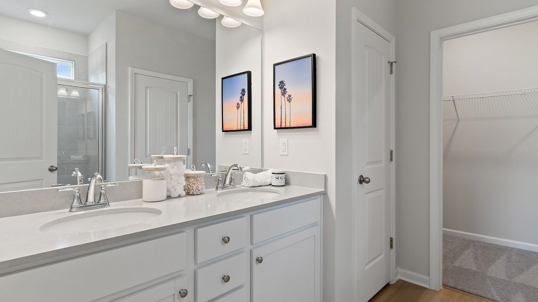 Furnished interior view inside a new home in Chapel Hill, Newnan (Image 18).