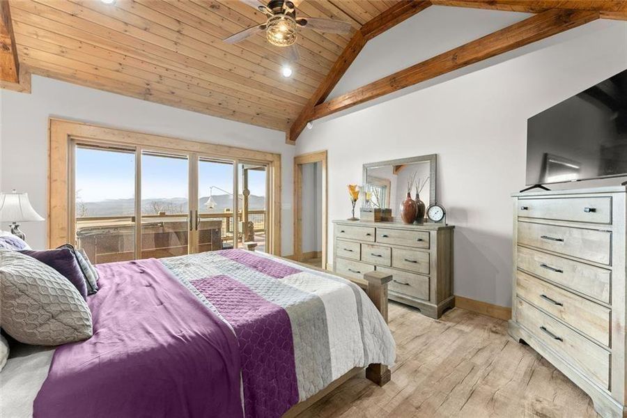 Furnished interior view inside a new home in , Cleveland (Image 38).