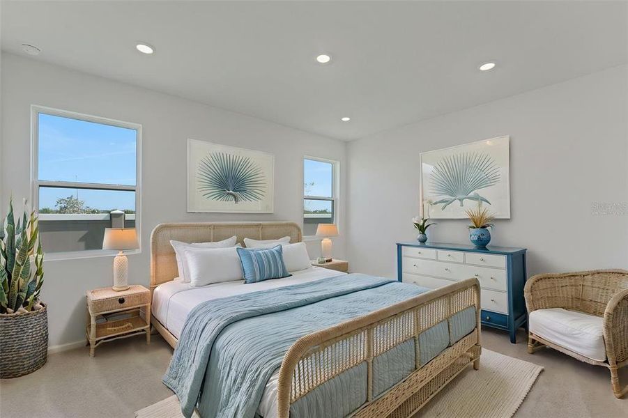 Furnished interior view inside a new home in Seaire, Parrish (Image 8).