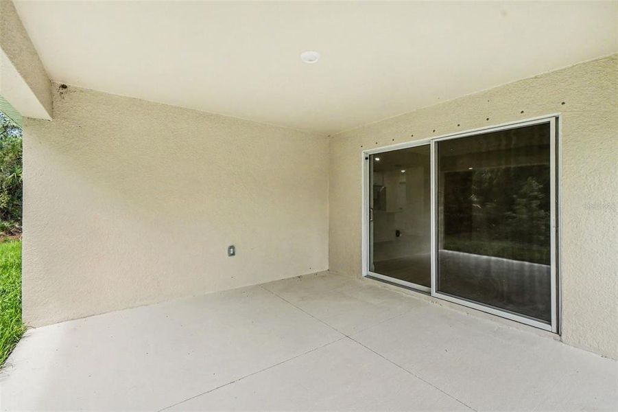 Exterior details and patio area of a home in , North Port (Image 21). Exterior details and patio area of a home in , North Port (Image 21).