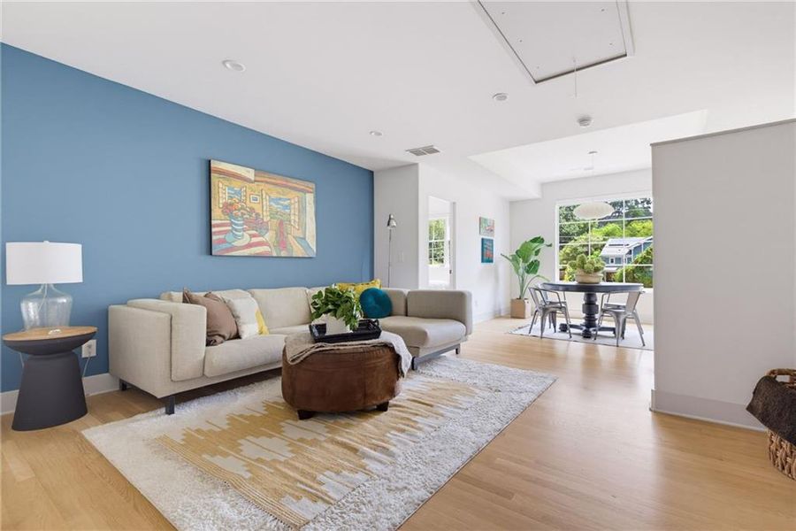 Furnished interior view inside a new home in , Decatur (Image 19).