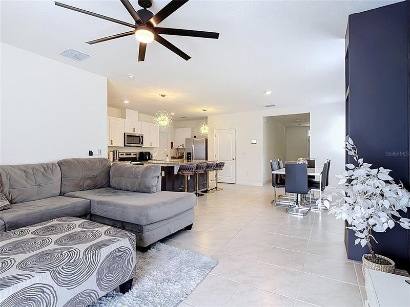 Furnished interior view inside a new home in , Davenport (Image 12). Furnished interior view inside a new home in , Davenport (Image 12).