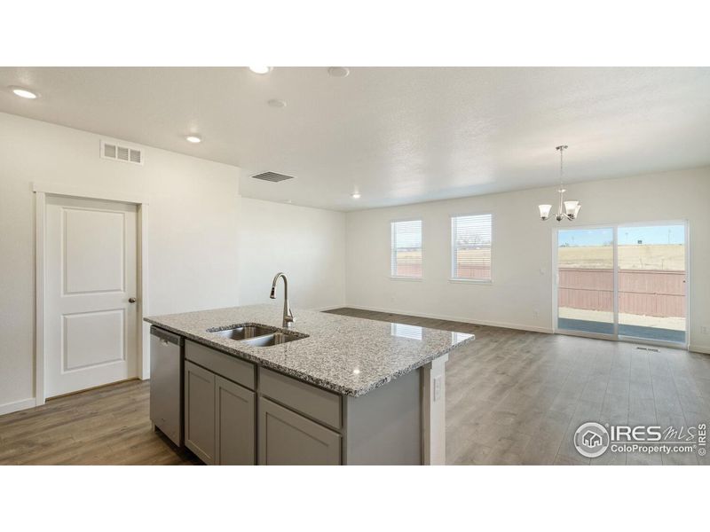 Furnished interior view inside a new home in Tailholt, Severance (Image 5).