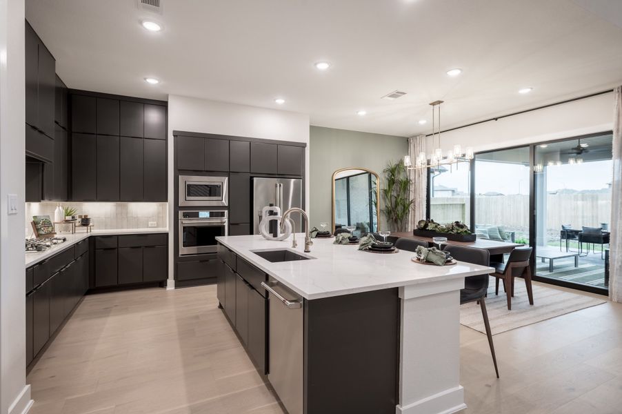 Representative furnished interior of a home built from the Barnhart by Tri Pointe Homes in Trillium, Richmond (Image 39).