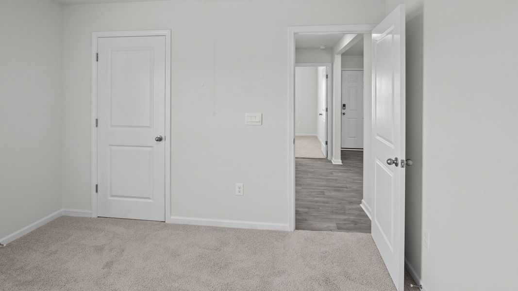 Spacious, unfurnished interior of a new home in Hunter Hill, Rocky Mount (Image 17). Spacious, unfurnished interior of a new home in Hunter Hill, Rocky Mount (Image 17).