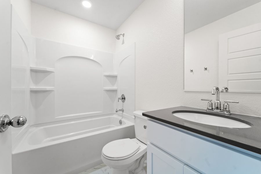 Furnished interior view inside a new home in Liberty Draw, Evans (Image 6).