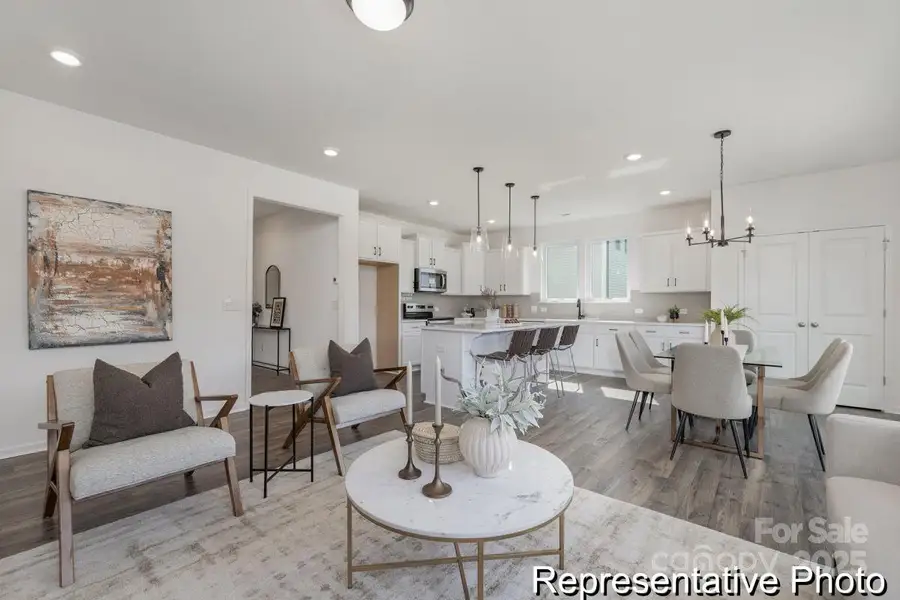 Furnished interior view inside a new home in Whispering Hills, Locust (Image 20).