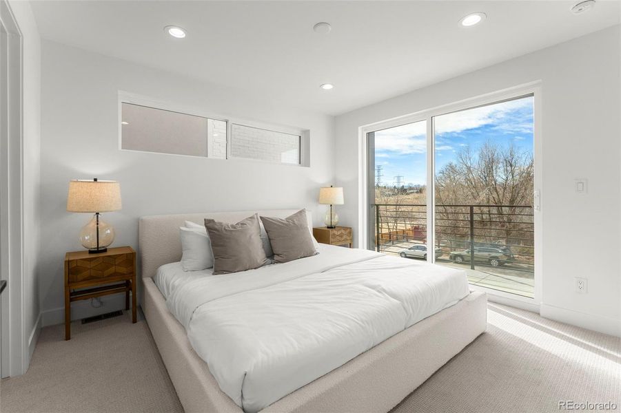 Furnished interior view inside a new home in , Denver (Image 7).