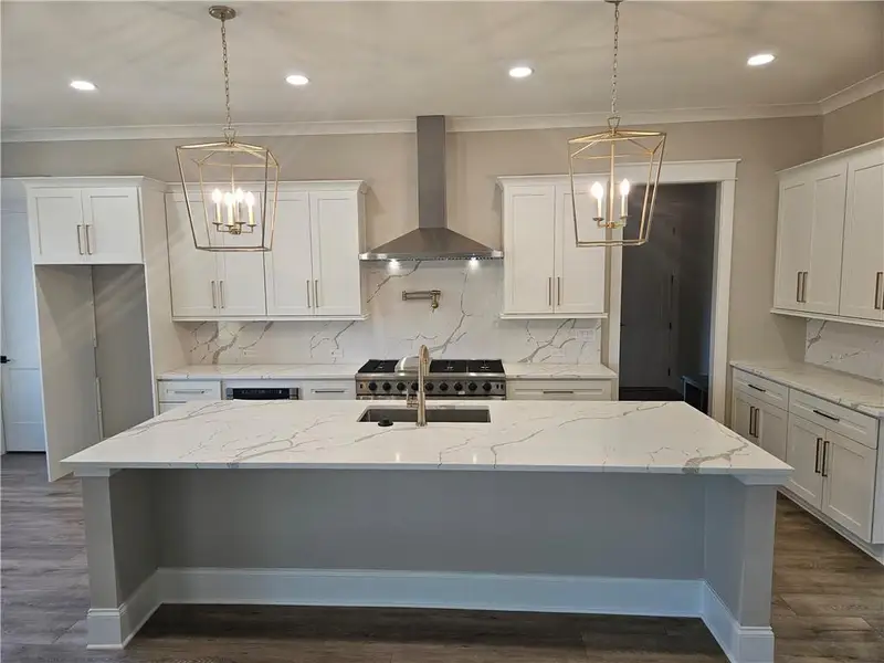 Furnished interior view inside a new home in , Stone Mountain (Image 4).
