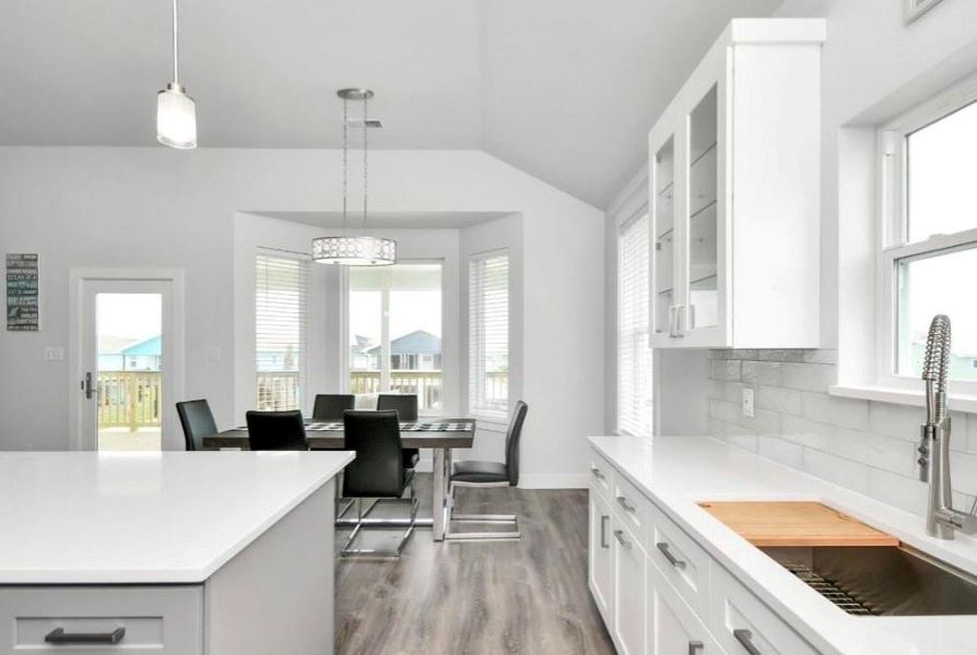 Furnished interior view inside a new home in , Galveston (Image 5).