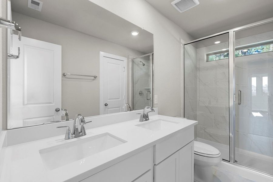 Furnished interior view inside a new home in Westridge Cove, Panorama Village (Image 6). Furnished interior view inside a new home in Westridge Cove, Panorama Village (Image 6).