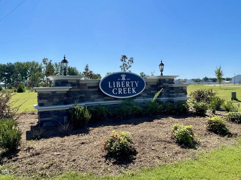 Liberty Creek Entrance