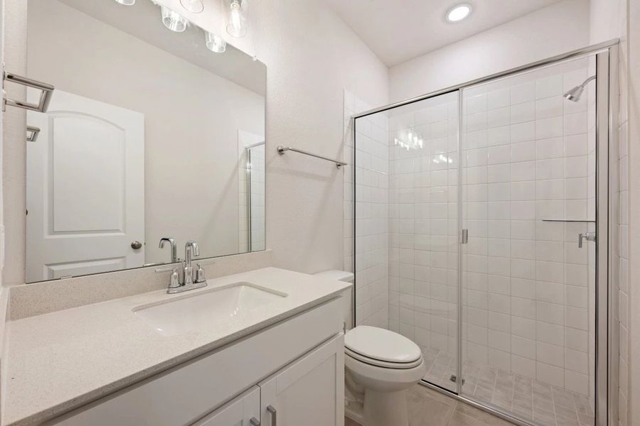 Furnished interior view inside a new home in Lariat, Liberty Hill (Image 5). Furnished interior view inside a new home in Lariat, Liberty Hill (Image 5).