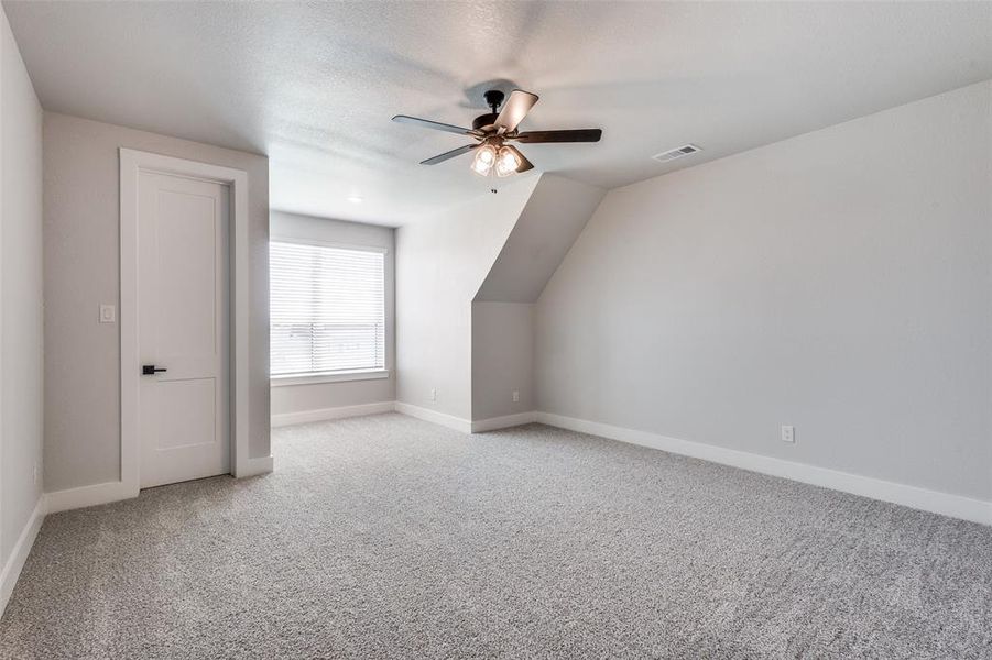 Bedroom 6/Bonus room with full walk-in closet on second floor
