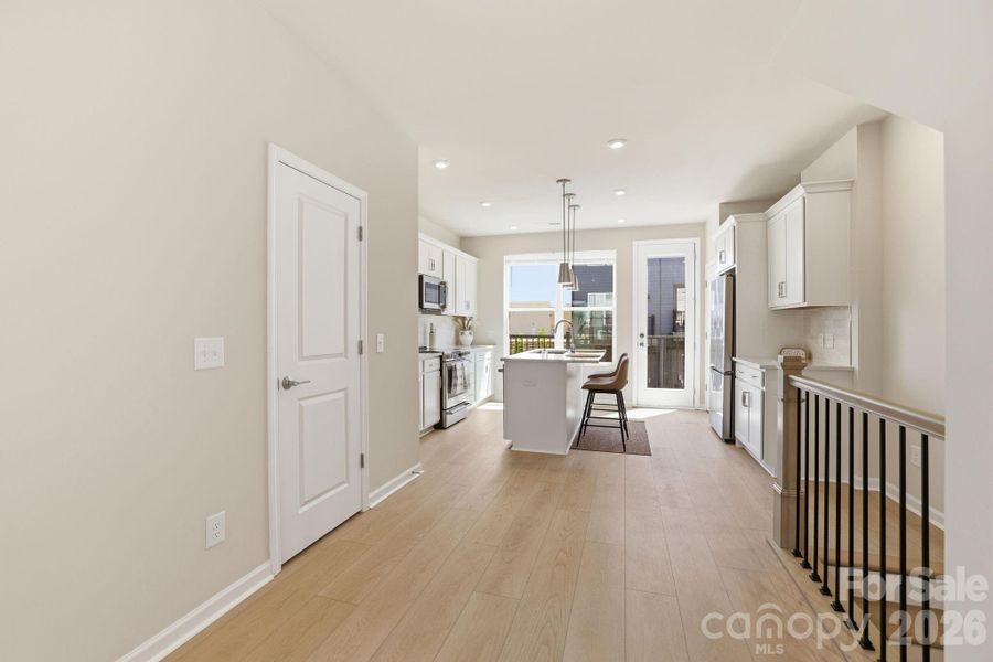 Furnished interior view inside a new home in , Charlotte (Image 11).