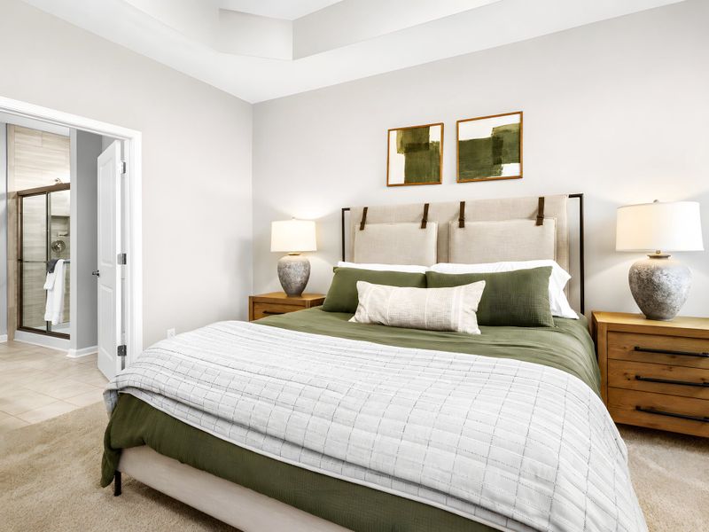 Representative furnished interior of a home built from the The Cherry Grove by Chesapeake Homes in Heritage Park at Longs, Longs (Image 11).
