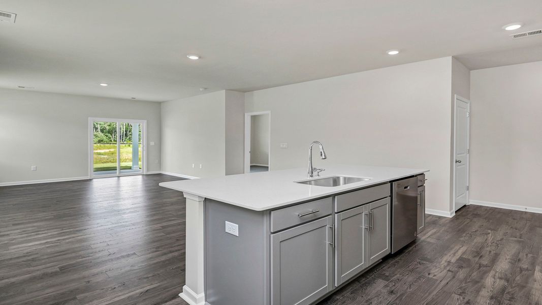 Furnished interior view inside a new home in Hunter's Branch, Hopkins (Image 6).