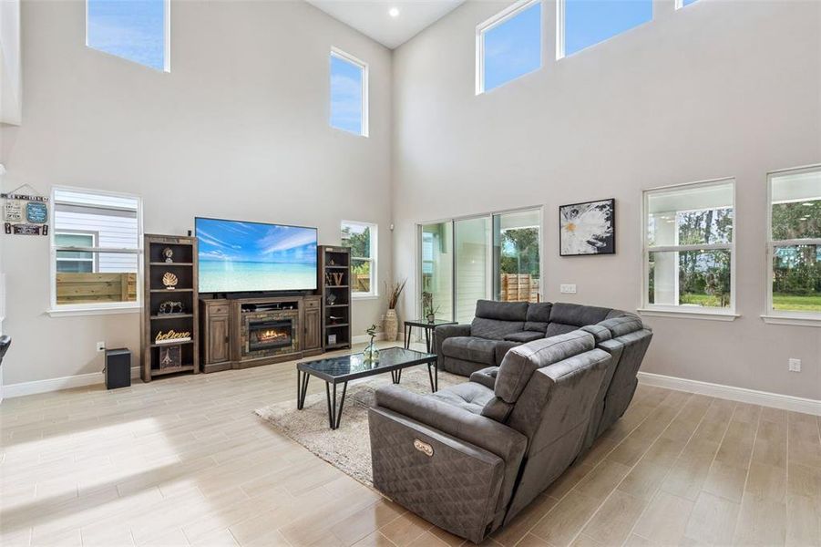 Furnished interior view inside a new home in Weslyn Park at Sunbridge, St. Cloud (Image 17).