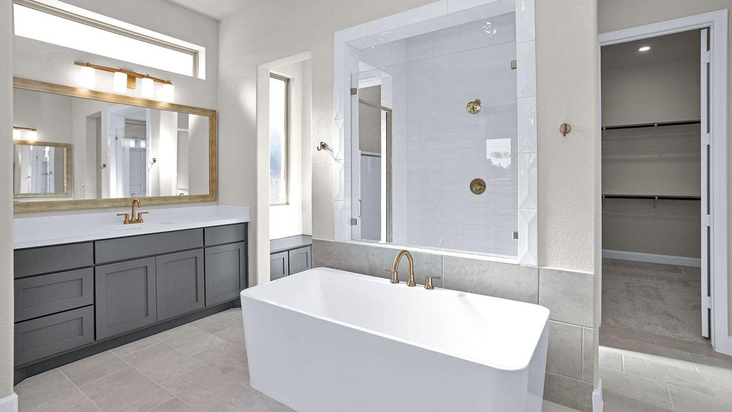 Furnished interior view inside a new home in Kresston 65', Magnolia (Image 8). Furnished interior view inside a new home in Kresston 65', Magnolia (Image 8).